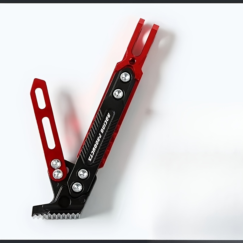 TEMU Adjustable Cnc Metal Motorcycle Foot Bracket Bracket Durable Corrosion Resistant Bracket Motorcycle Stand