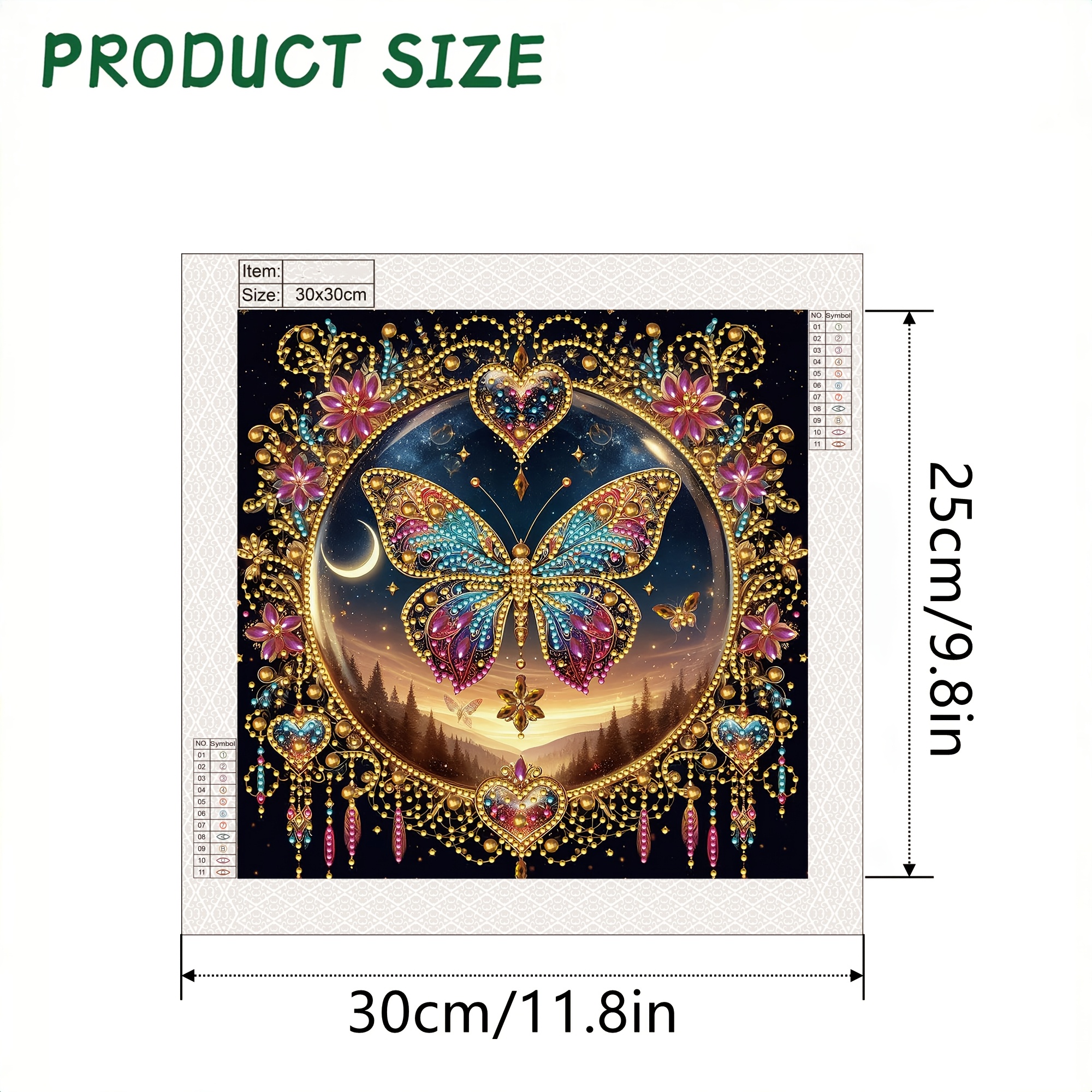 TDFERAN DIY Objets De Décoration Statues Décoratives Diamond Painting Animaux Anime Point De Croix Diamant Chouette Cadeaux D'anniversaire Pour Les Enfants/Amis/famille - Carrousel Violet