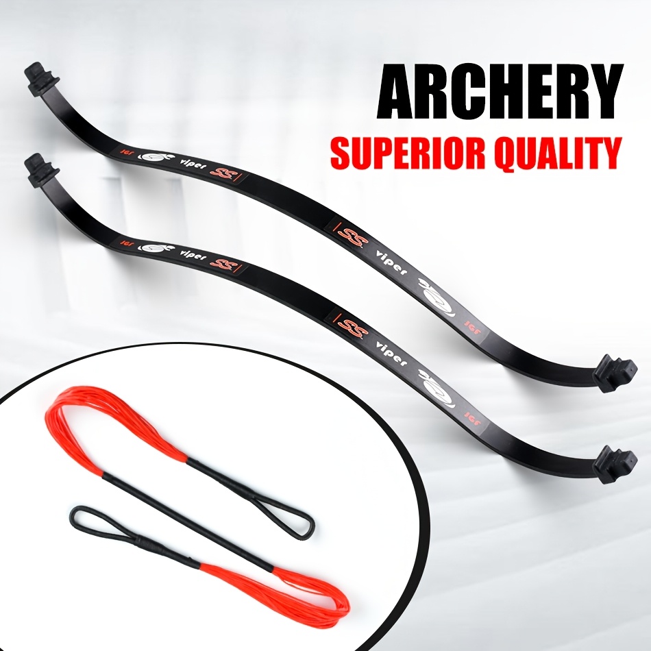 

1pc Bow Piece 60/70lbs Steel Material Pound Bow Piece Fishing Bow Ply 24s 16.73inch Outdoor Hunting Shooting Supplies Accessories Package