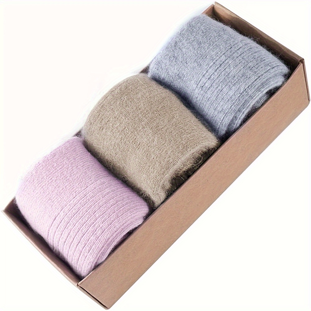 

3 Womens 80% Wool Us5-9