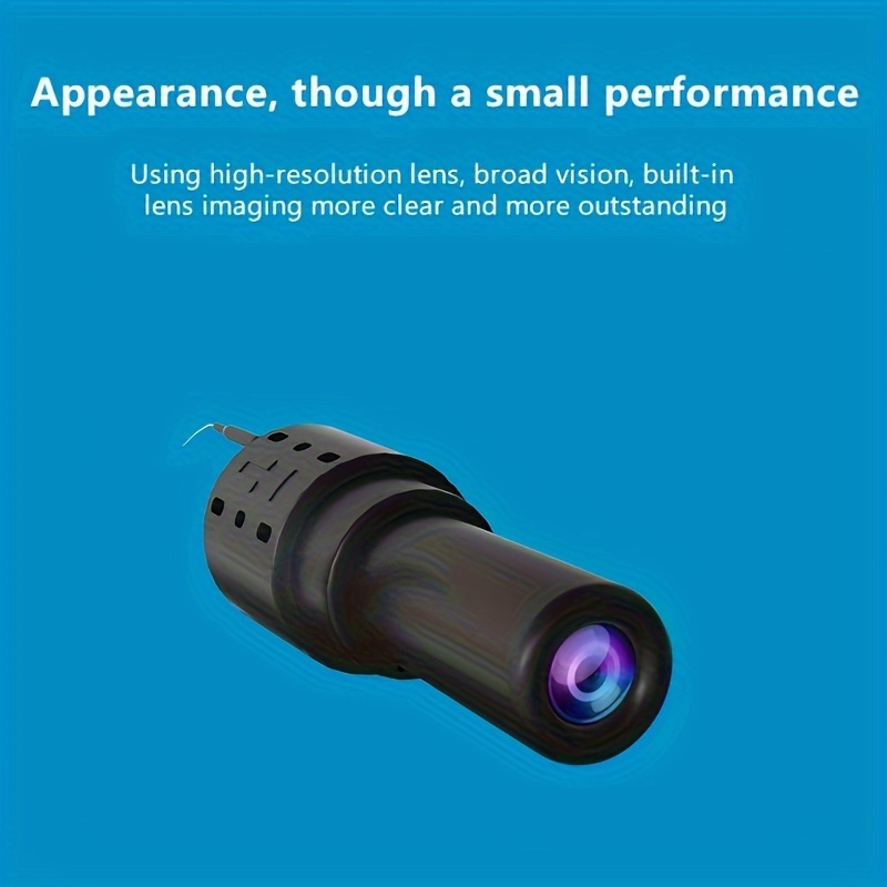 1pc Portable Hd Camera, Safety Protection Night Vision Camera, Motion