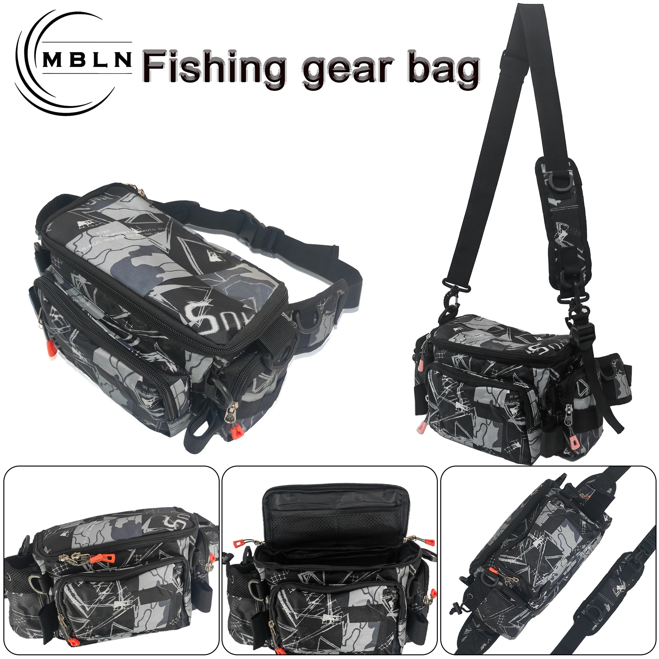 daiwa gear tackle bag D-VEC Tactical Backpack Includes four 370 Daiwa Nymphs Ryobi Adventure Ss700at Electric Color:D-24