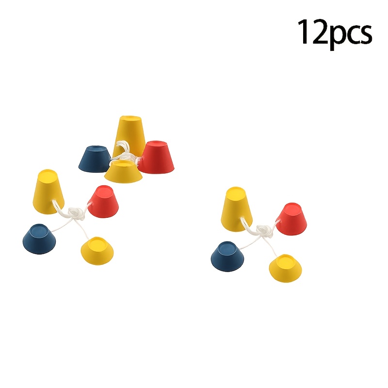 TEMU Set da 12 pezzi di tee da , 4 diverse , kit porta tee da con cordino, accessorio per tappetini da da interno per allenamento e di