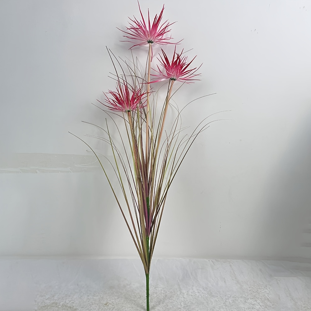 Image of Artificial Colored Leaf Grass 80cm Home Decoration Outdoor Decoration Artificial Flowers
