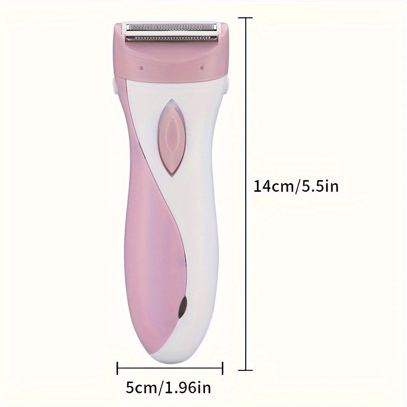 Afeitadora Eléctrica para Mujer - Afeitadora para Dama con Alimentación USB, Afeitadora de Lámina Versátil con Cuchillas de Acero Inoxidable, Recargable por USB, Ideal para Vello Facial, Axilas, Brazos, Zona del Bikini, Piernas y Depilación de Cuerpo Completo - El Regalo Perfecto para Pascua