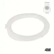 ptfe extruder tube for 3d printers 1 75mm filament 5mm od 4mm compatible with p1p ams a1 mini high temperature plastic uncharged tube 3d printer parts accessories details 0