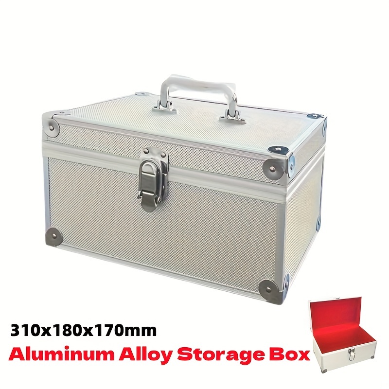 

- Aluminum Alloy Storage 12.2x7.09x6.69in - & Stain , For , Jewelry, , And -