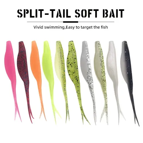 Multiple Lure Trolling Rigs plastic fishing lures sold on Temu United States