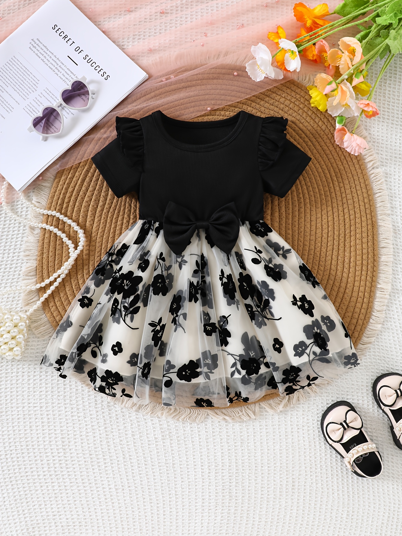 toddler formal dress sold on Temu United States