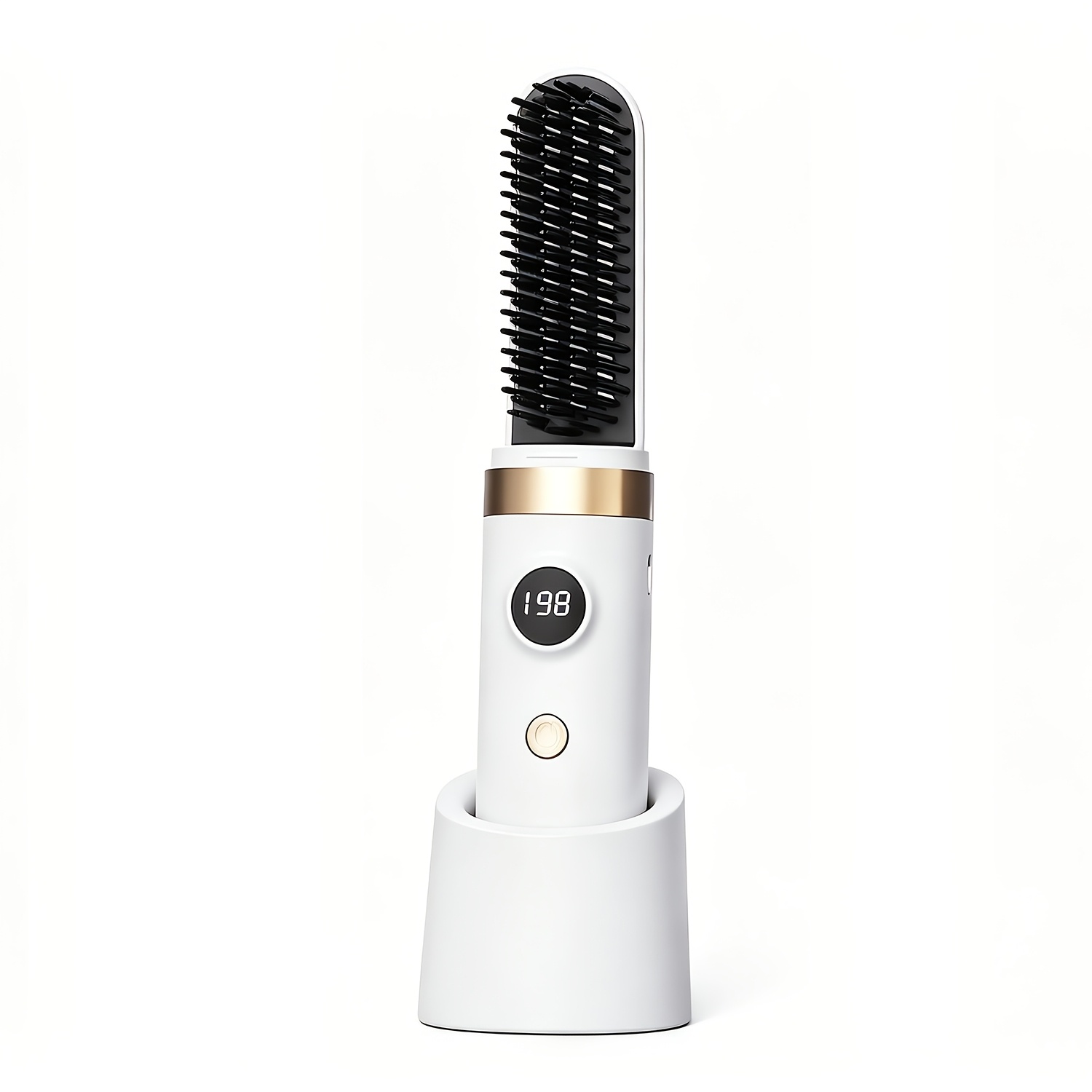 Image of Portable Cordless Straight Hair Comb, Temperature Anti-scald Design, Exquisite And Lightweight, Essential For Women', Professional Styling Tool, Suitable For Home, Travel And Parties, Gift