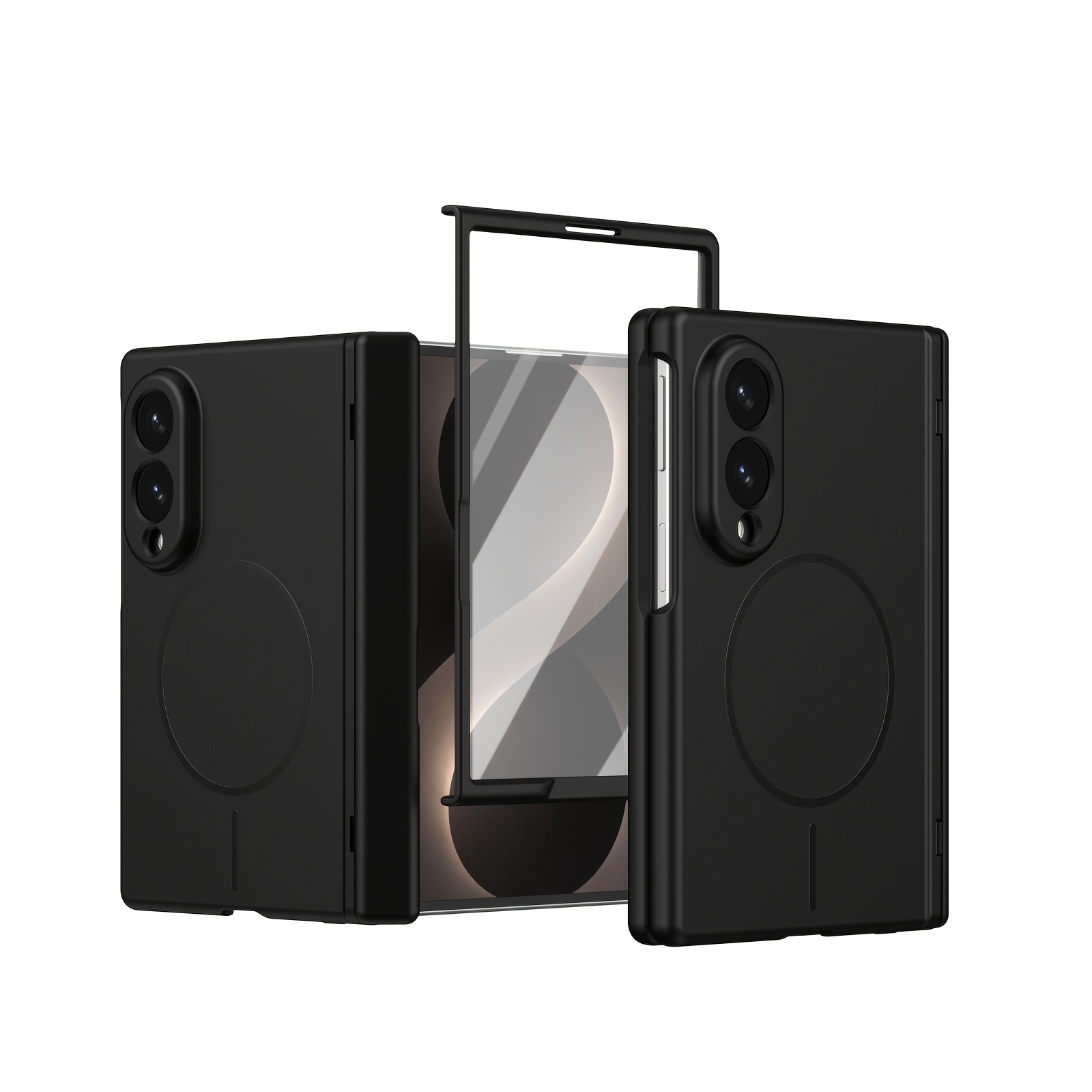 TEMU Phone Case - For Galaxy Z Fold 8 Case Film -one Phone Case Fold 8 Ultra Hinge Protection Phone Case Flip 8 Integrated Phone Protection Case