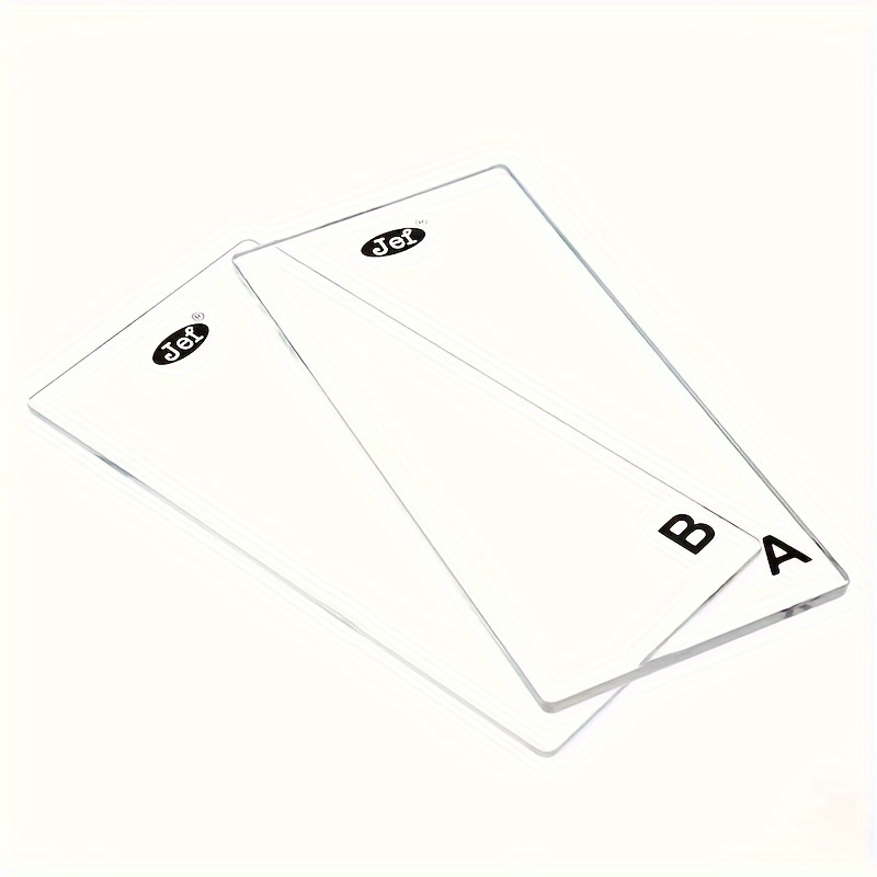 Aazon.co: Transparency Acrylic Cutting Pads Die Cutting Plates For
