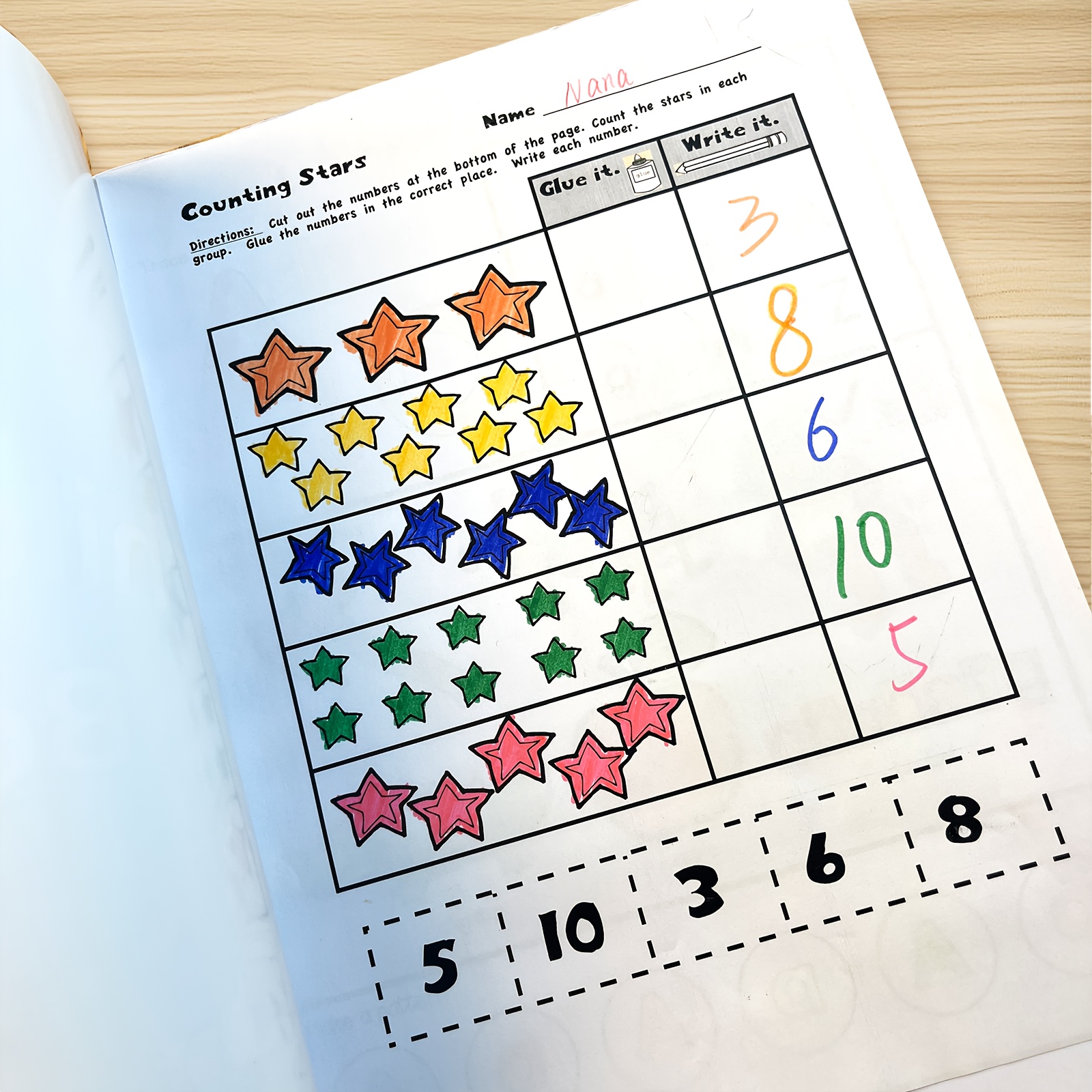 Kids' Calculation Book: Color & Write to Master Addition and Subtraction