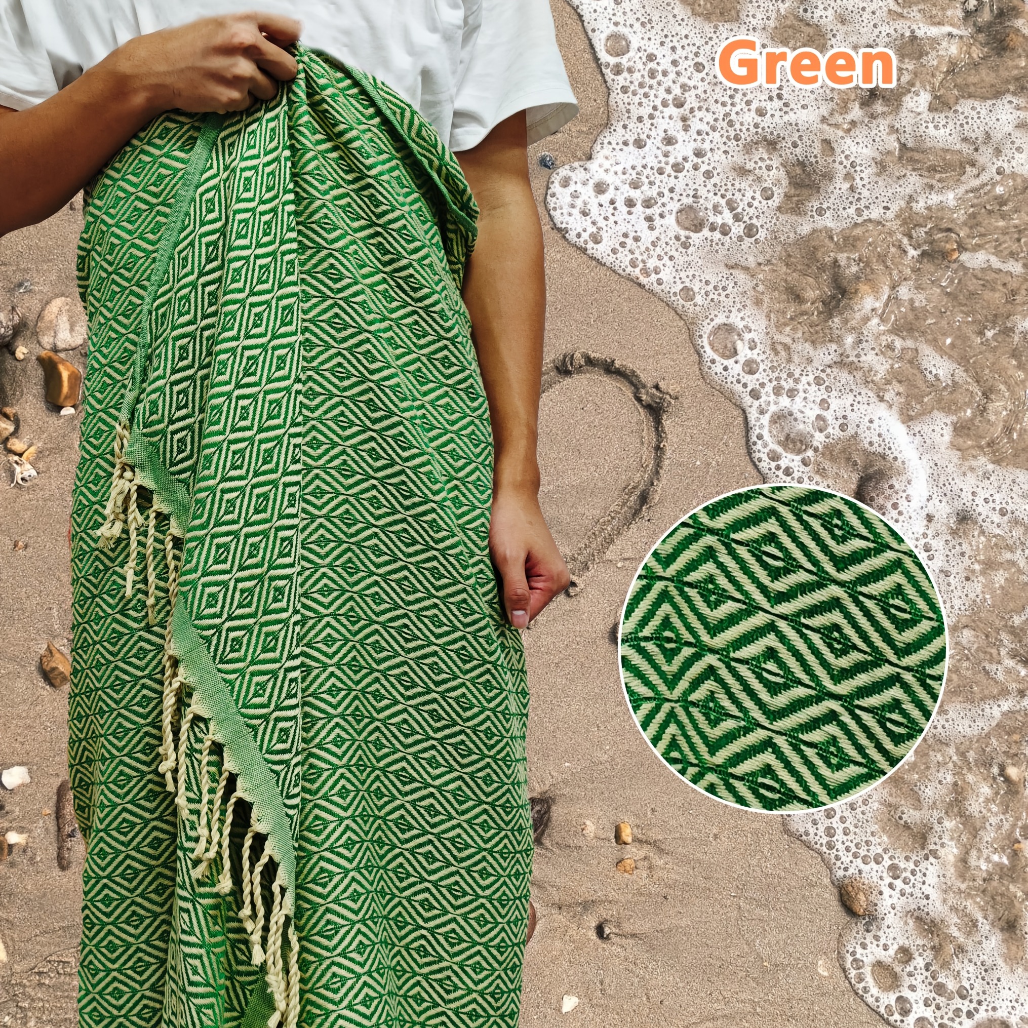 TEMU Towels For Turkish Baths, Bathrobes For Saunas For Men And Women, Towels For The Beach, Sauna Towels, Picnic Mats, Oversized Beach Towels, And