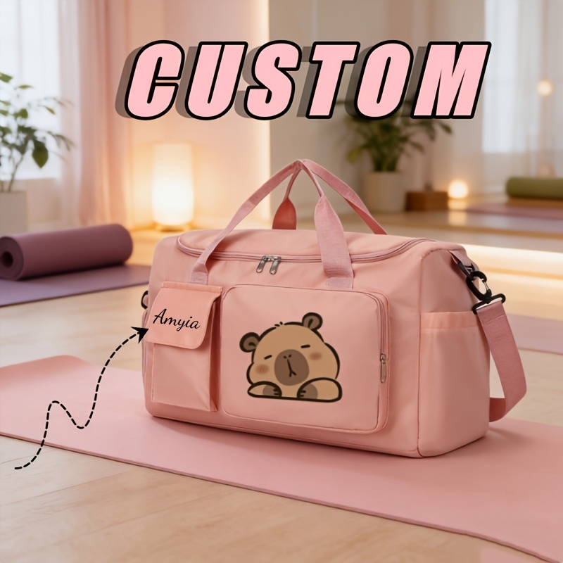 Customizable Large-Capacity Multi-Functional Handbag for Travel