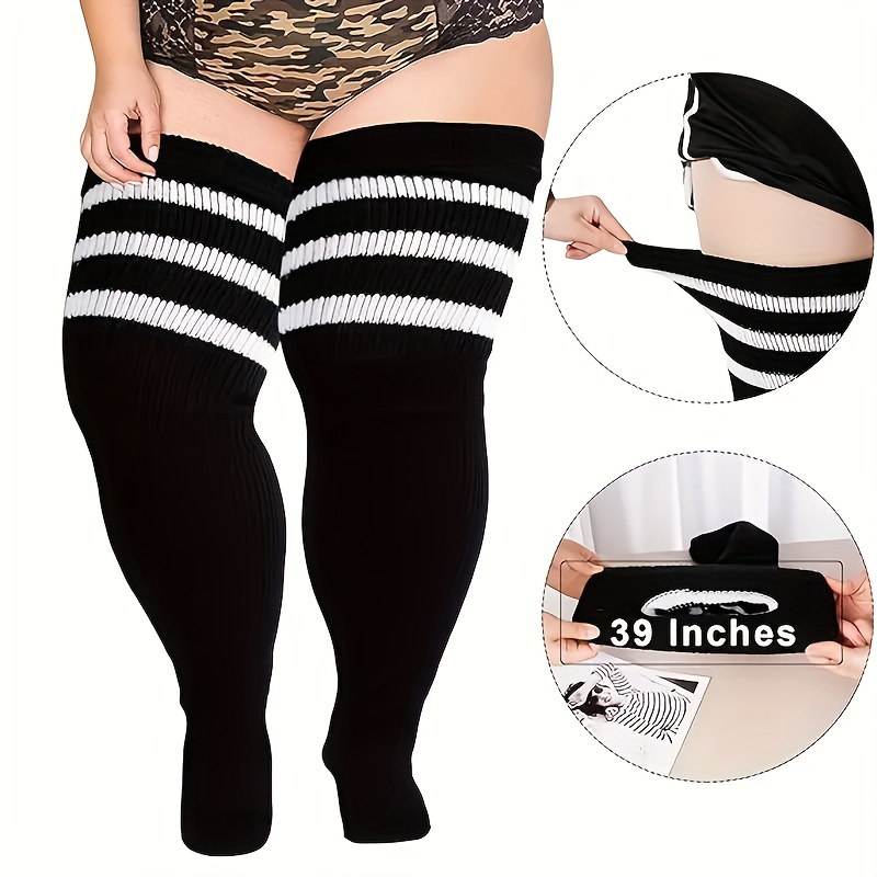 Plus Size Thigh Socks Sold On Temu United States