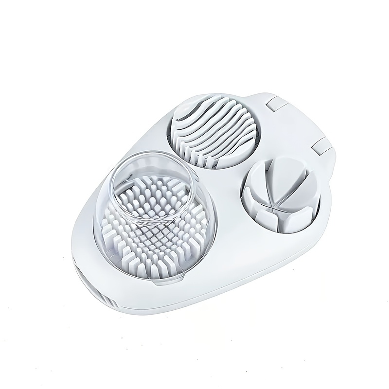 TEMU Multifunctional Egg Slicer Crusher Floral Egg Cutter Sausage Slicer Strips Dicing Tool Lunch Meat Slicing Tool Pickled Eggs Eggs Slicing Fruit