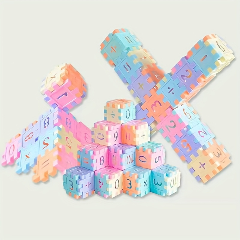 130pcs Kids' Building Blocks Toy Set Educational Creative Connector