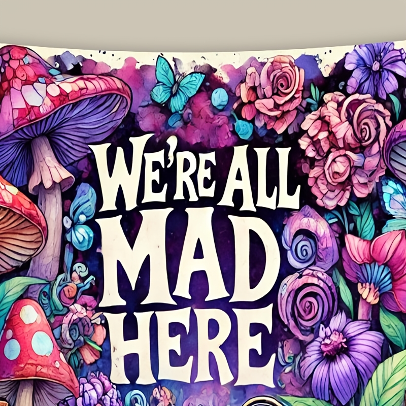 

'we' Mad ' - Polyester Hanging For , , & Parties - No Needed