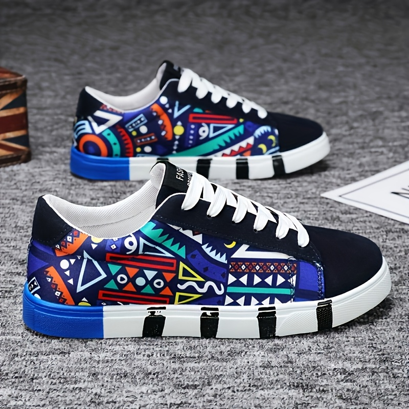 scarpe ginnastica in tela motivo geometrico Temu Italy