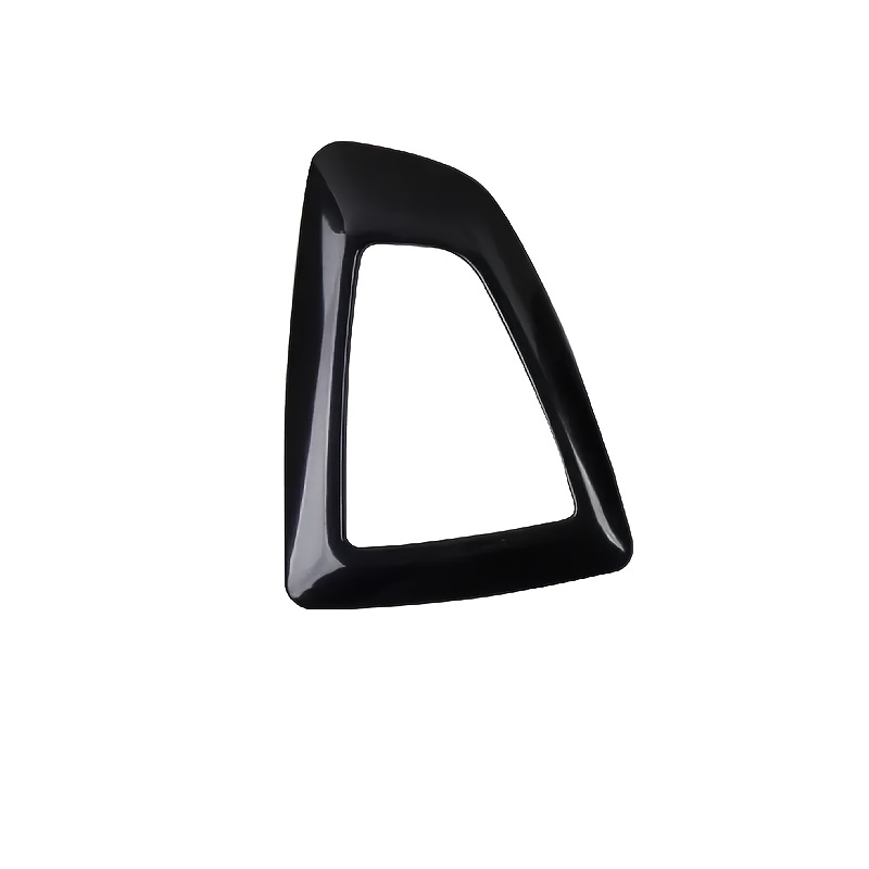 E-shop 1 Stück Schwarz/Carbonfaser-Stil Schaltknauf Rahmen Panel Abdeckung Zierleiste. Geeignet für BMW 1er F20 F21 2011-2018, für BMW 2er F22 F23