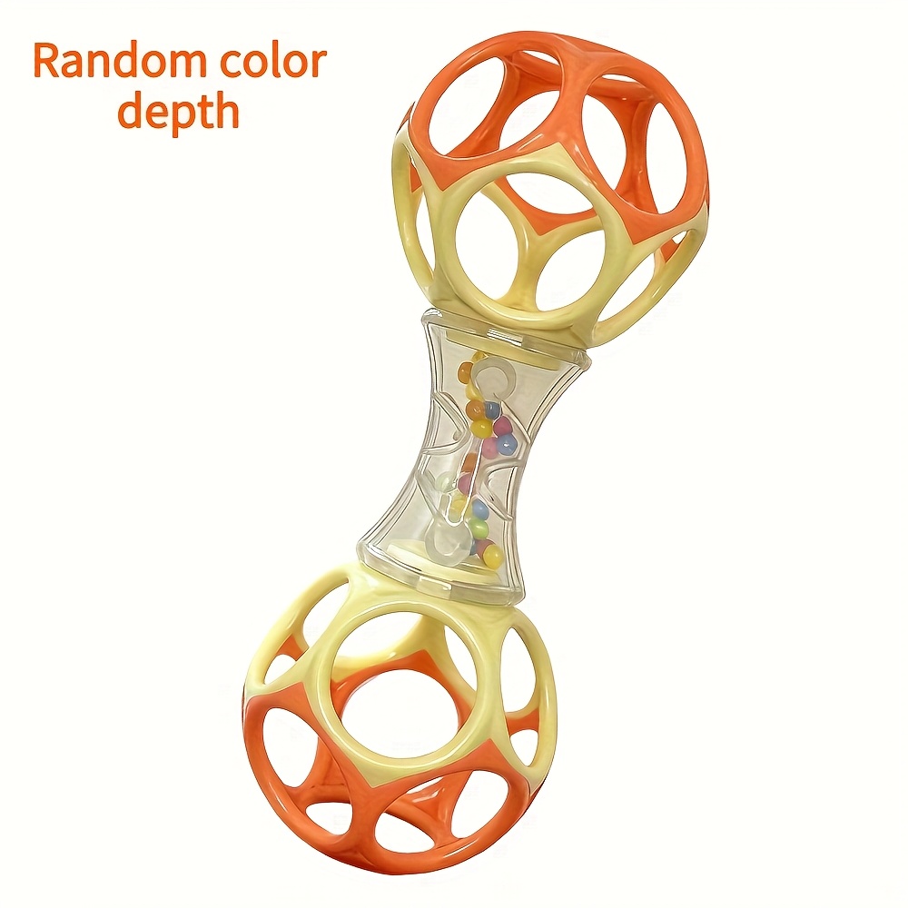 Random Color Baby Rattle Grasping Toy for Development
