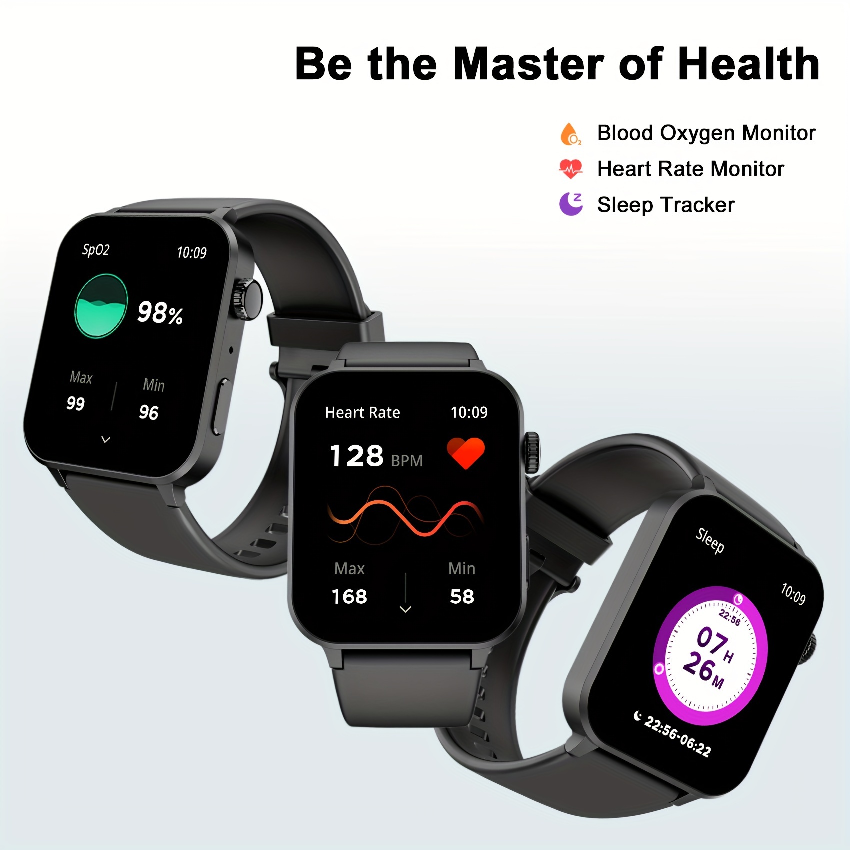 Smartwatch Womens Health Alerts Find Phone 100 - Temu