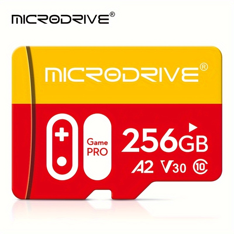 TEMU Microdrive Tf Memory Card - Class 10 Uhs-i, /write, Compatible With Gaming Consoles, Smartphones, Tablets, Laptops, Cameras - Reliable Flash