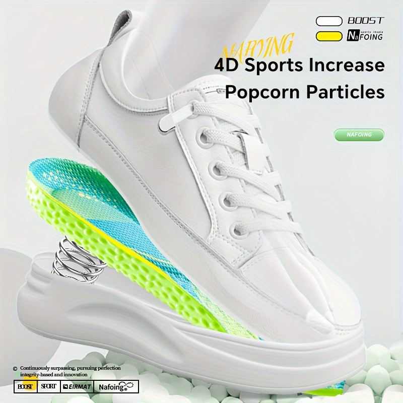 1 par de plantillas deportivas de PU para zapatos con cojín de aire en la suela, soporte para el arco, antideslizantes, amortiguadoras, ideales para deportes, correr y viajar