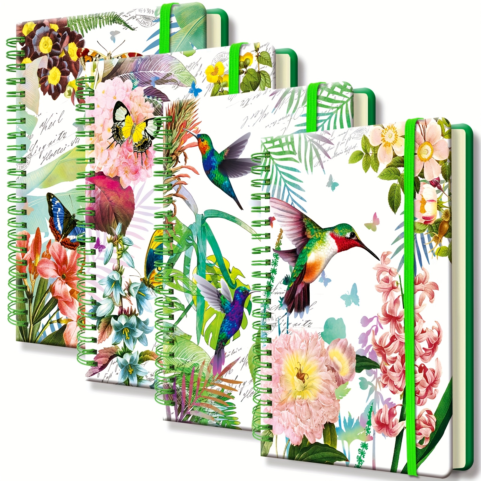 

Vintage-inspired A5 Spiral Journal For Students, 5.7" X 8.25", Hard Cover With Perforated Pages - Ideal Birthday Gift For Teens And Women