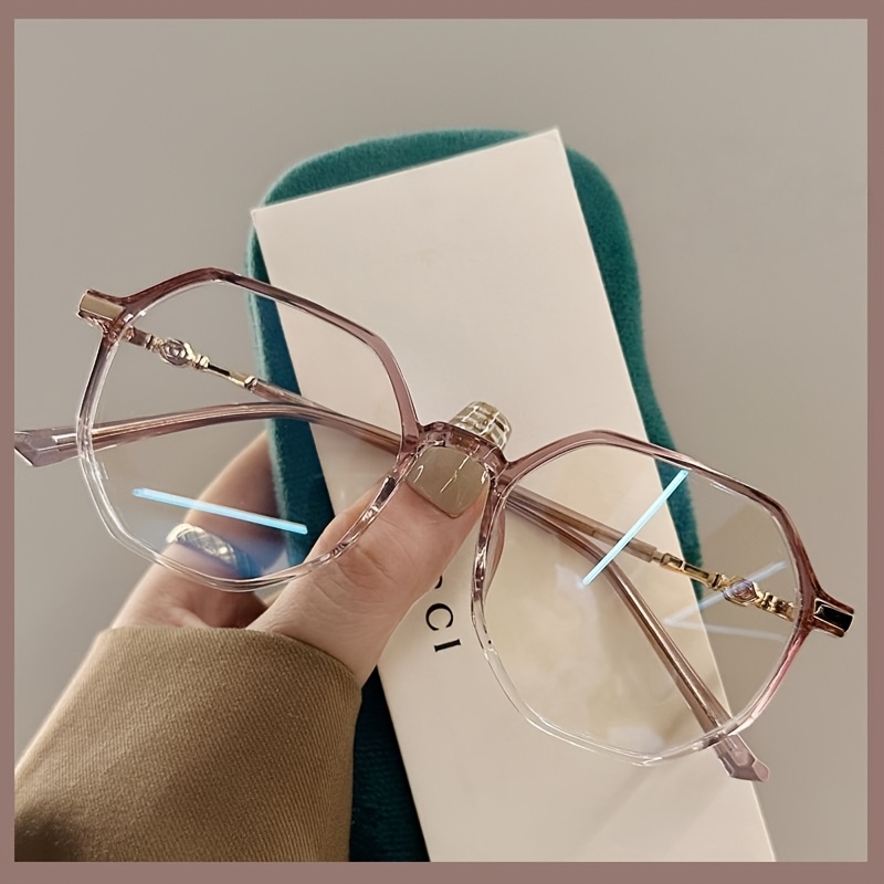 TEMU 1pc Classic Easy Premium Fashion Exquisite -sided Round Frame, Mirror Legs With Rose Flower Additions, , , And Enhance Overall Exquisite,