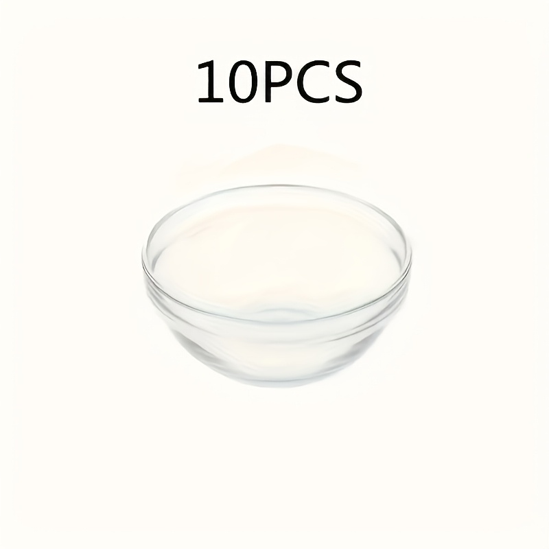TEMU A Set Of 10 Glass Bowls, Suitable For Pastries And Kitchen Condiments, Is An For Catering Events, Snacks, And Fine Dining, Including Bowls For