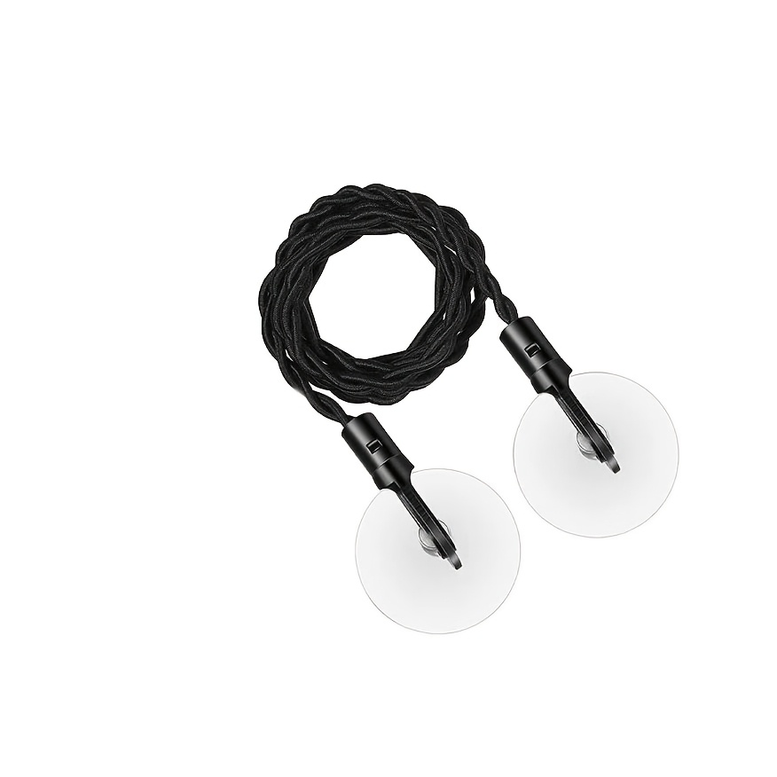 TEMU 1pc Elastic Clothesline Travel Clothesline Portable Retractable With Hooks And Suction Cups Camping Clothesline, Clotheslines