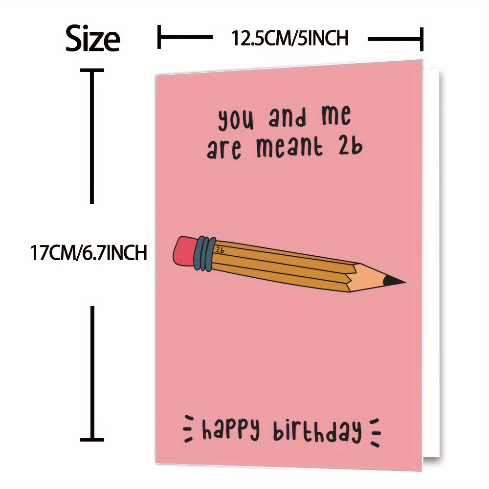 Funny Happy Birthday Card Unique Birthday Gifts Birthday - Temu