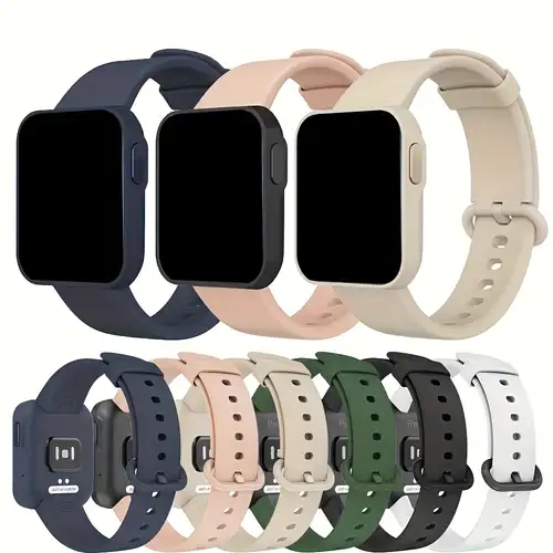 Cinturino Sostitutivo Per Redmi Watch 2 Lite/Xiaomi Mi Watch Lite - 2 Pezzi Sportivi In TPU - Foto 14