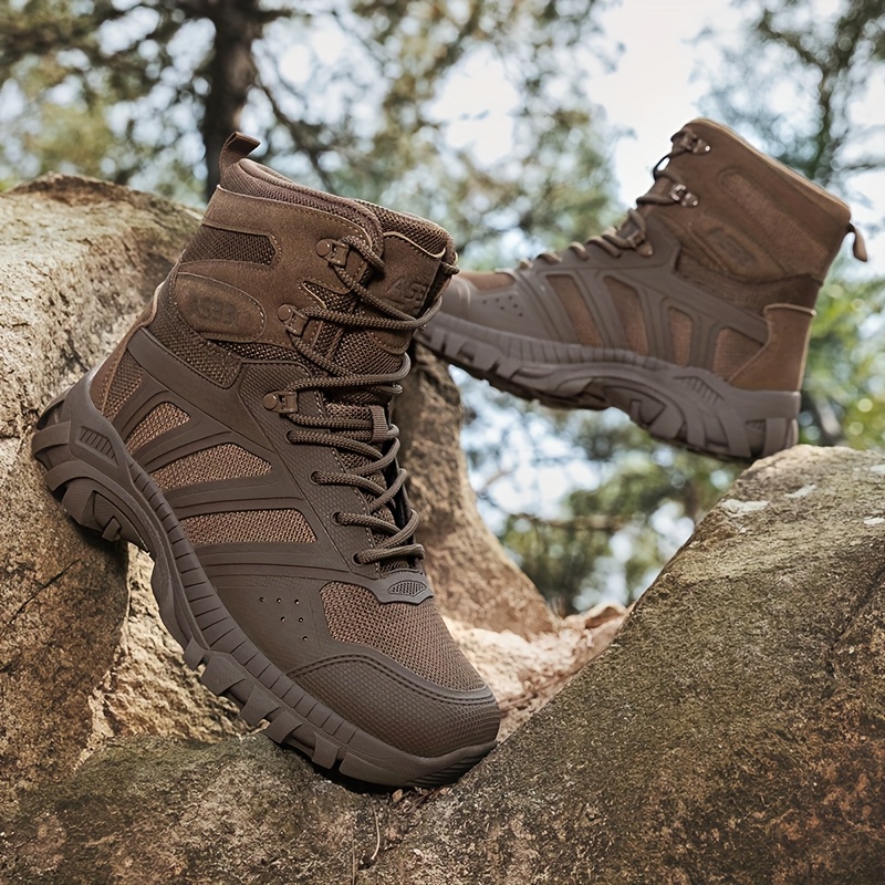 Wasserdichte Taktische Stiefel Für Herren – Atmungsaktiv, Leicht, Mit Vibram-Sohle, Ideal Für Outdoor & Arbeit