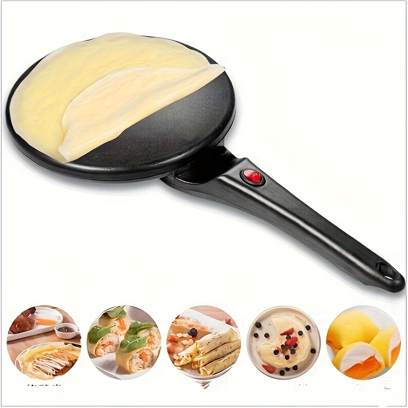 

Automatic Small Spring Pancake Maker - Electric Pancake Pan For Household Kitchen - Multifunctional Full-automatic Cooking Machine With And Space-saving Design