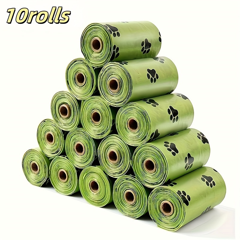 TEMU Thick - Pet Bags - Scented, 10/ Rolls For , Durable Poop Bag Refills