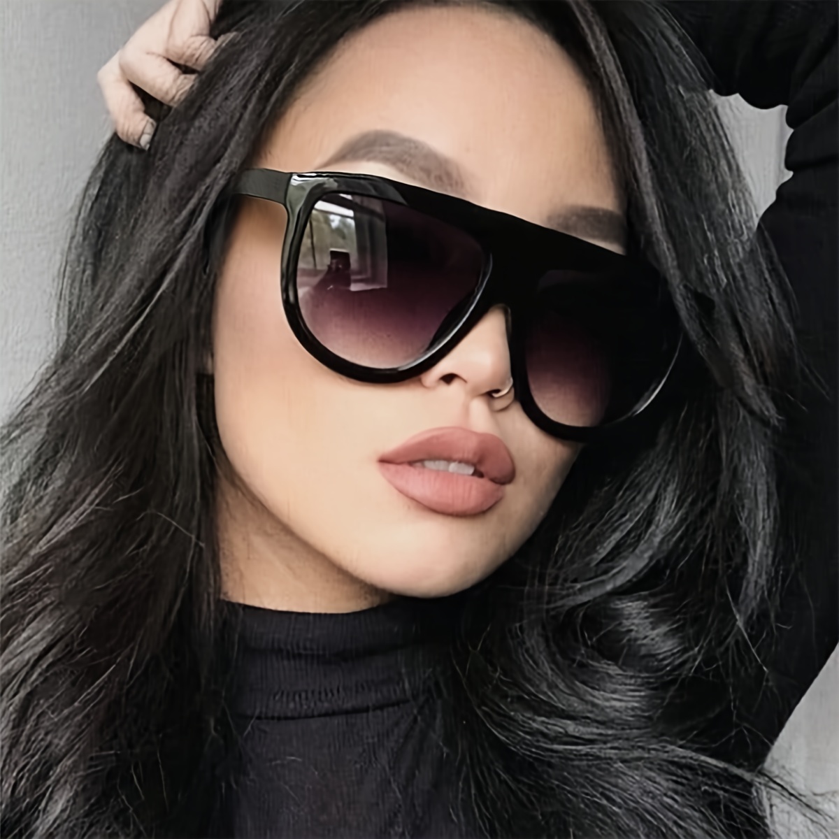 

Pc Frame Fashion Glasses For Women Anti Glare Sun Shades Glasses For Driving Beach Travel