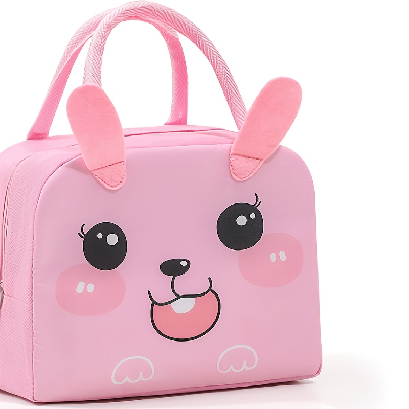 Image of Chic Cartoon Animal Insulated - Lightweight, Portable Bento Tote For School, Work & Travel Non-food Contact, Non-food Contact