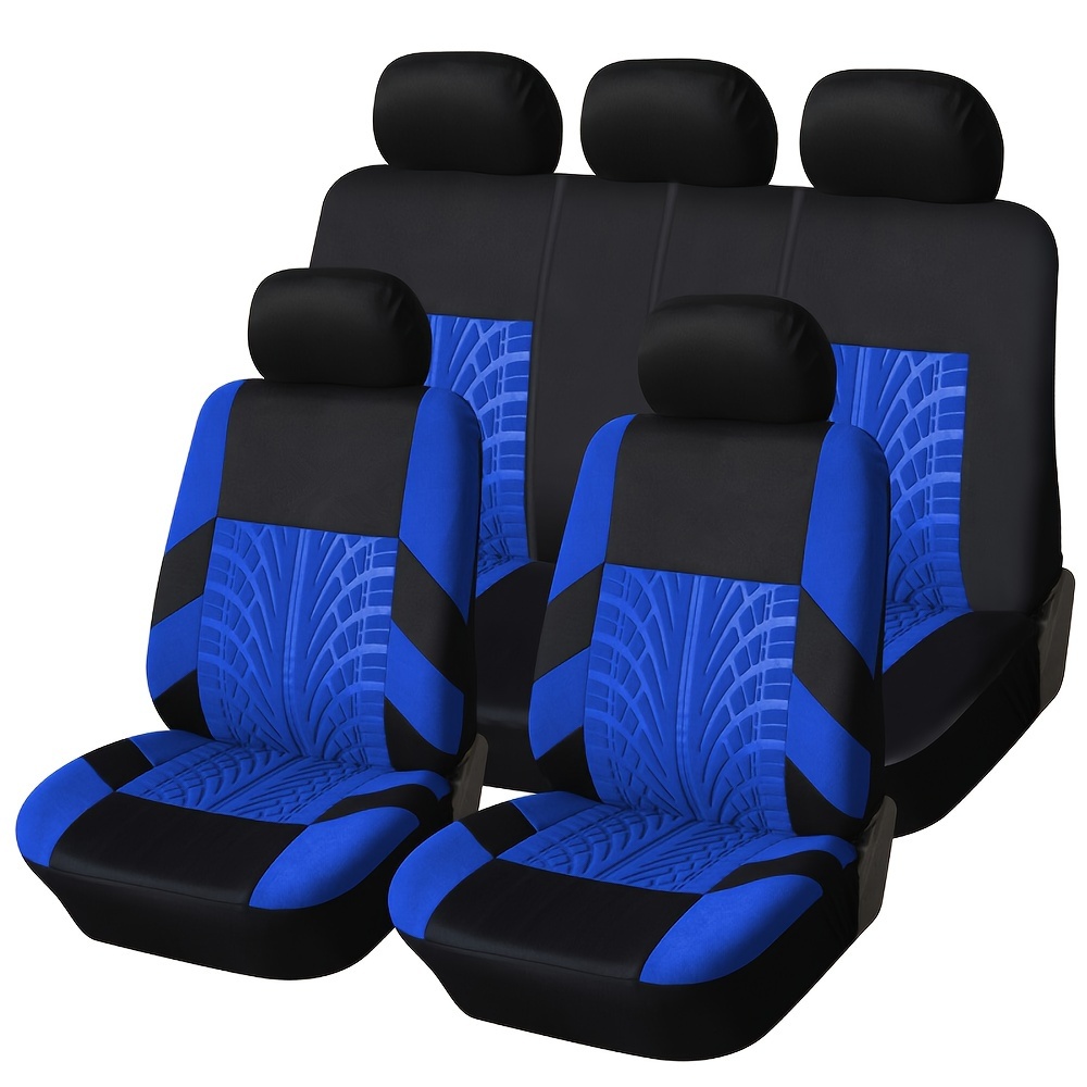  WELLFLYHOM Juego de 2 fundas universales para asiento trasero  dividido con estampado azteca para coches, camiones, SUV, sin  reposacabezas, diseño tribal turquesa geométrico a rayas, respaldo y manta  protectora : Automotriz