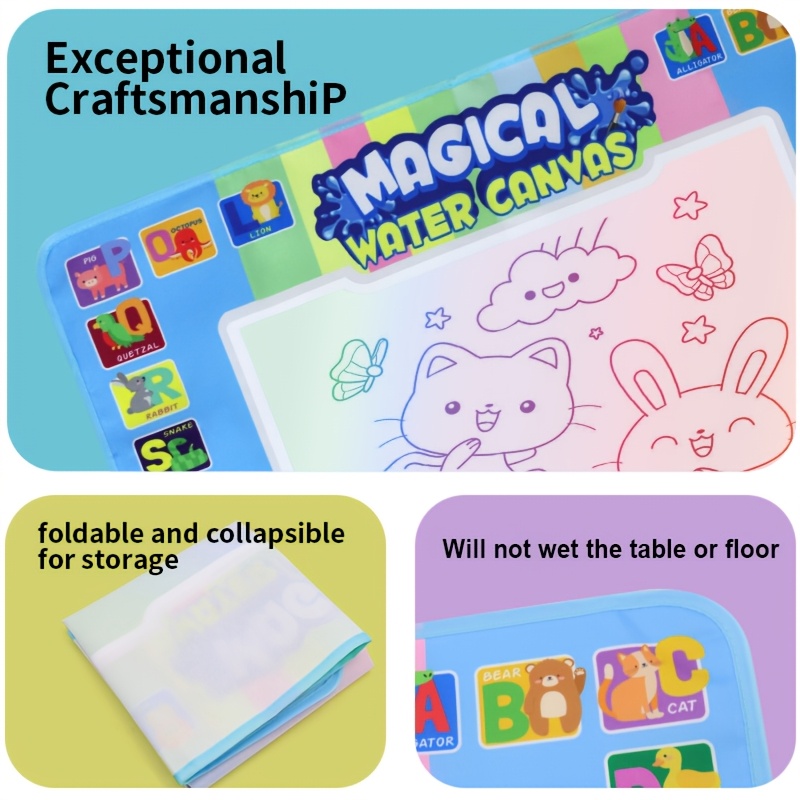 Rainbow Water Painting Mat for Kids