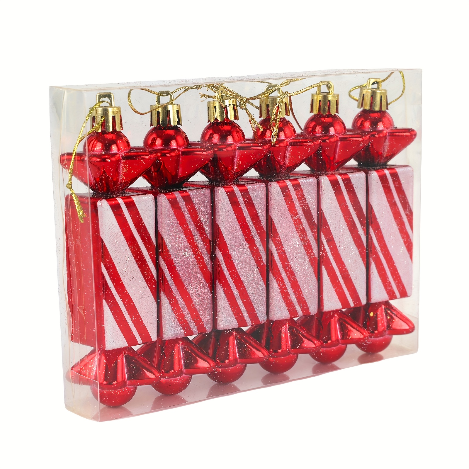 TEMU Accessori Natalizi per Albero di Natale in Plastica da Appendere - 11cm