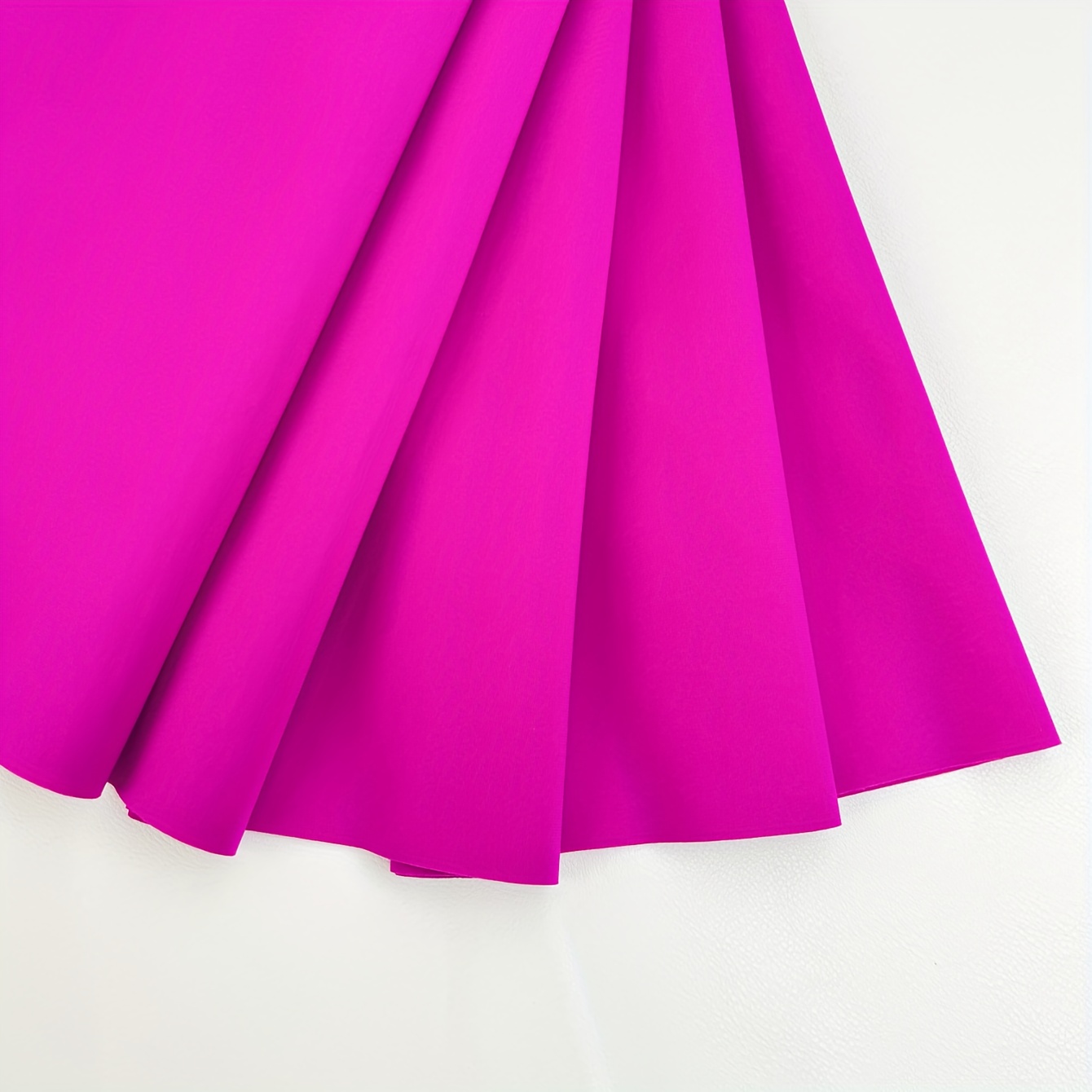 TEMU 1pc Double-sided Fluorescent High-elastic Fabric With Vibrant Colors, Suitable For Home Decor Patterns And Sewing Crafts, Measuring 30cm X 150cm