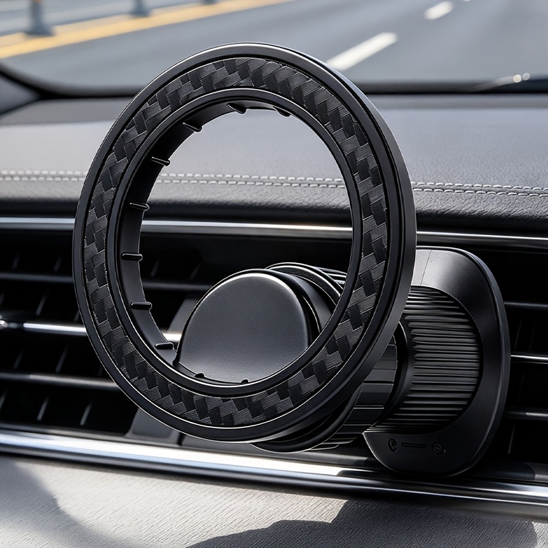 TEMU Ekoa Universal Car Phone Holder, A Popular Car Air Vent Mount With Magnetic Suction Head, Compatible With Magsafe. This Versatile Car Phone