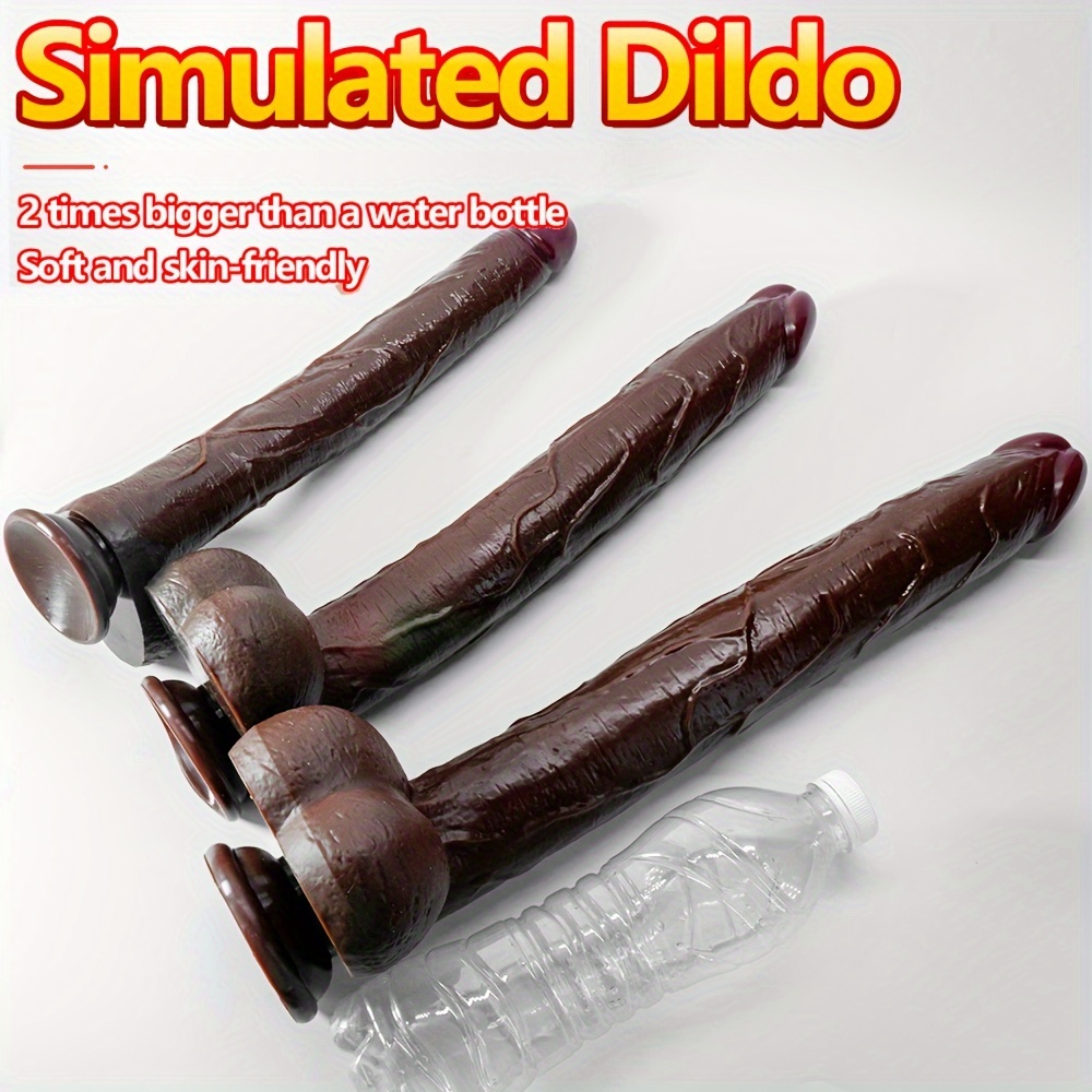 Black Extra Long Penis Liquid Silicone Long Simulation Penis Female Masturbation Fake Penis Couple Sex Adult Products Fake Penis