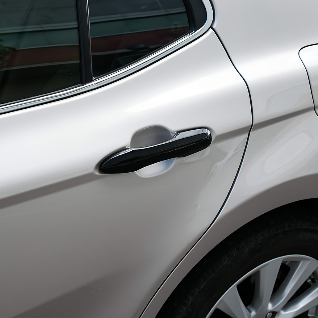 cciyu ABS Door Handle Cover Exterior Decoration for 2012-2017 for Toyota Camry With for Smart Auto Lock Holes - Chrome