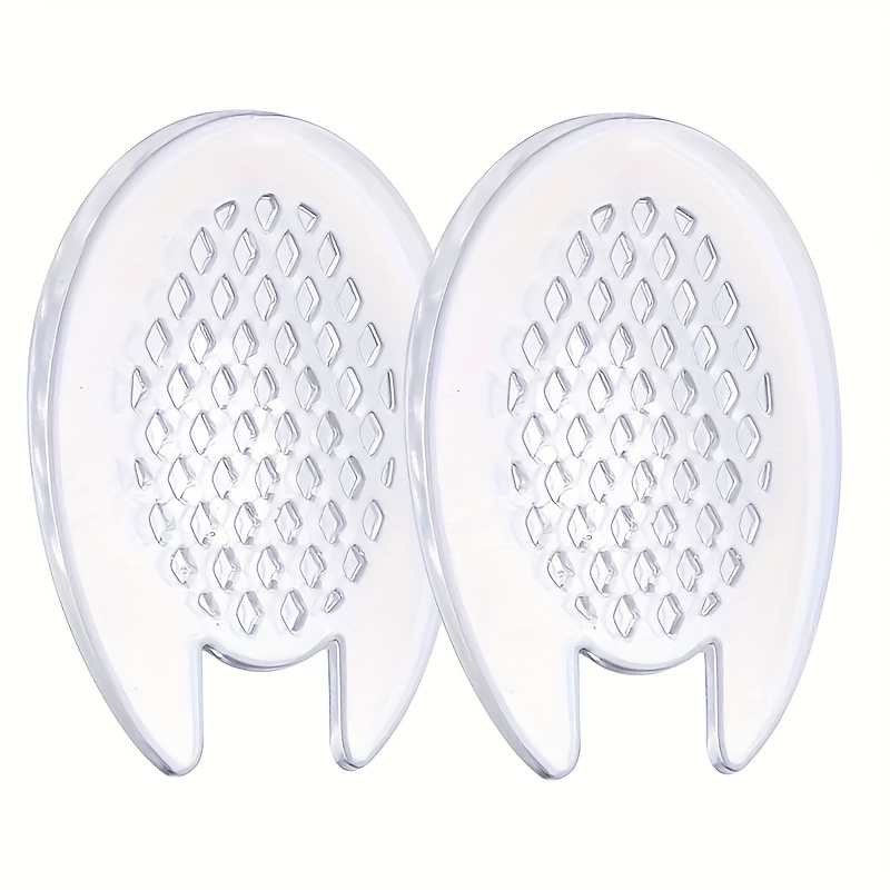 E-shop Unsichtbare Gel-Einlegesohlen für High Heels, Rutschfeste Stoßdämpfende Innenpolster, Bequem Waschbar, Geeignet für Offene Sandalen, 1 Paar