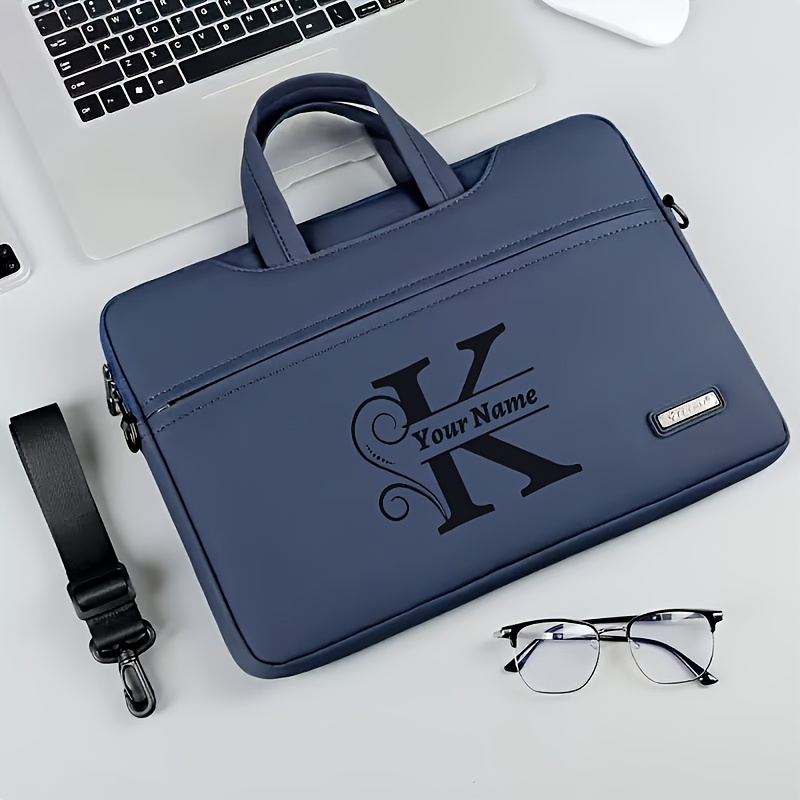 Large-Capacity Customizable Laptop Bag in Gray