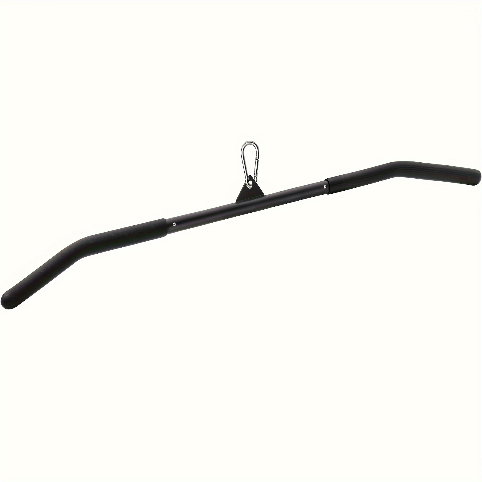 E-shop Latzugstangenaufsatz für Zugmaschine, -Curl--Drückstange mit Gummi-Griff, LAT-Pull-Down-Stangenzubehör für Fitnessstudio, Krafttraining,